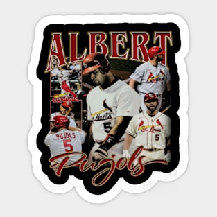 Albert Pujols Vintage Bootleg Sticker